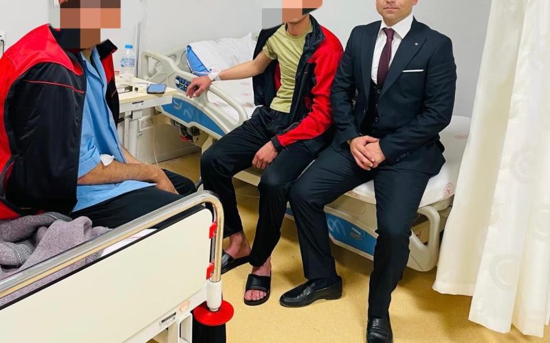 YARALI SİLAH ARKADAŞLARIMIZI ZİYARET ETTİK