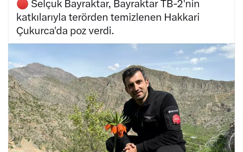 Selçuk Bayraktar’dan manidar fotoğraf! Terör yandaşlarını çıldırttı