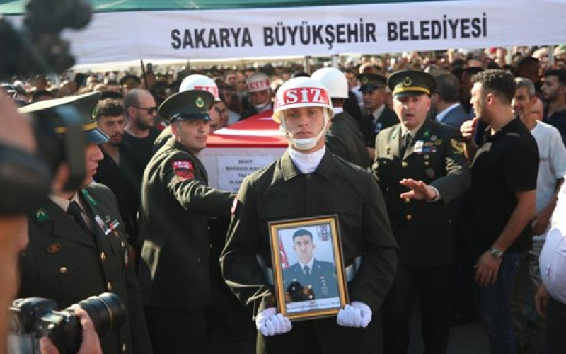 Şehit Astsubayız Rıdvan Talay son yolculuğuna uğurlandı