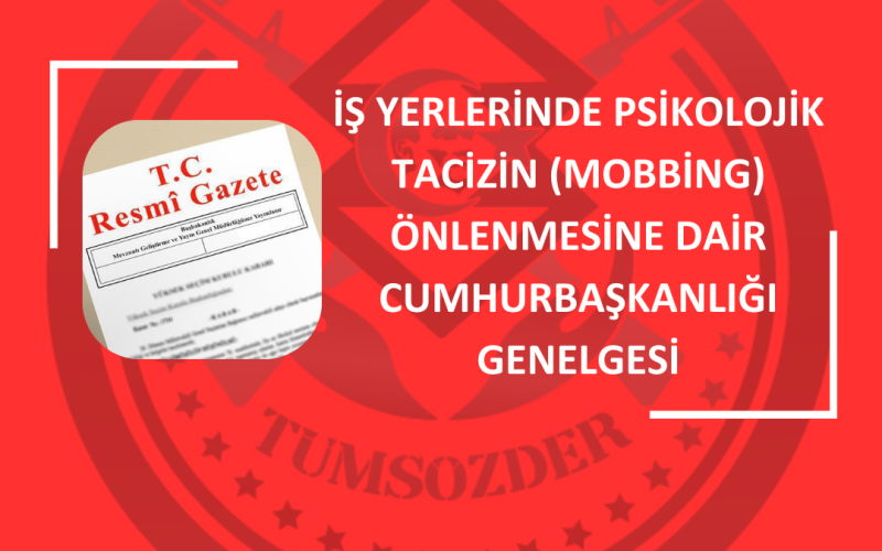 İş Yerlerinde Psikolojik Tacizin (Mobbing) Önlenmesi